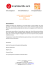 Radio Script - Gluten Free Days