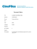 CineFiles Document #29815