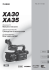 manuale xa30 xa35 - Broadcast Center