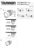 Tamron A012 Instruction Manual Italian 1505