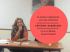 Intervista ad una scrittrice italiana