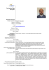 Curriculum Vitae Europass