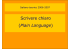 Scrivere chiaro (Plain Language)