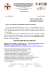 Lettera di convocazione all`Assemblea 2015