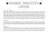 SCHEDE PRODOTTO ARCOM o* o*