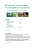 Mimetismo e Ecosistemi - Teacher notes