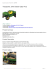 Trasporter John Deere Gator 4x2