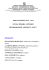 ANNO SCOLASTICO 2015 - 2016 SCUOLA PRIMARIA