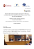 Resoconto della Conferenza Inaugurale del progetto "EU