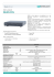 Data sheet