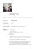 Curriculum Vitae