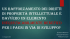 Un rafforzamento dei diritti di proprietÁ intellettuale è un elemento