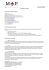 DOCUMENTO DI SINTESI Informazioni sul mediatore creditizio