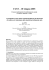 FAST 10 giugno 2003 La mappatura come aiuto nell