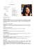 Curriculum Vitae Esperienza lavorativa: Aprile 2015 – In