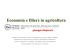Economia e filiere in agricoltura