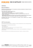 VOCI DI CAPITOLATO TENDER SPECIFICATION