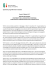 Dipartimento per gli Affari Interni e Territoriali Decreto 22