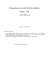 Programmazione dell`attività didattica Classe 5 BL A.S. 2015-16