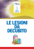 le lesioni d a d ecubito