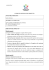 ministero della solidarieta` sociale – presidenza del