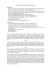 CURRICULUM TRADUZIONE LETTERARIA Primo anno