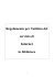 Regolamento accesso ad internet in biblioteca