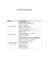 Programma di Matematica