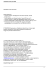 Newsletter del 22 aprile 2004