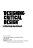 A critical design show in Hasselt