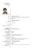 Formato Europeo per il Curriculum Vitae - Modello