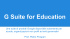 G Suite for Education