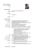 formato europeo per il curriculum vitae