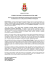 COMUNICATO STAMPA