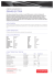 TDS - Technical Data Sheet