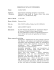 CURRICULUM VITAE ET STUDIORUM Name Andrea