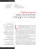 Performance dello strumentario chirurgico…