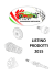 Listino 2015 - Bacci Romano Trasmissioni