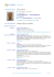 Curriculum vitae - Filippo Micheletti