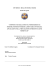 UNIVERSITA` DEGLI STUDI DEL MOLISE Facoltà di Agraria