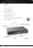 DVR • Interfaccia di rete • Fino a 16 flussi video • 2 Interfacce USB