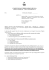 Lettera di Rimodulazione del Progetto Esecutivo