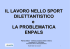 IL LAVORO NELLO SPORT DILETTANTISTICO e LA