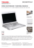 MINI NOTEBOOK TOSHIBA NB200
