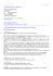 CURRICULUM VITAE Serena Paganini INFORMAZIONI DITTA