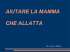 Aiutare una madre ad apprendere posizione e attacco