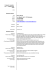 Curriculum - Matthew Roselli