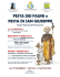 FESTA DEI FAUNI e FESTA DI SAN GIUSEPPE