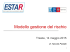 Modello gestione del rischio - MIB Trieste School of Management