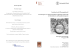Eventi speciali Steinbruch oder Wissensgebäude? Zur Rezeption